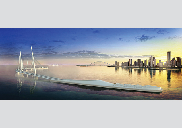 The $12-billion Sharq Crossing ... a much-anticipated project.